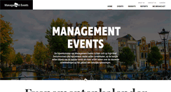 Desktop Screenshot of nl.managementevents.com
