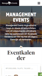 Mobile Screenshot of managementevents.se