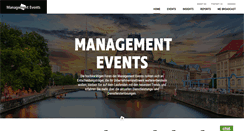 Desktop Screenshot of managementevents.de